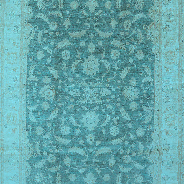 Oriental Light Blue Industrial Rug, urb933lblu