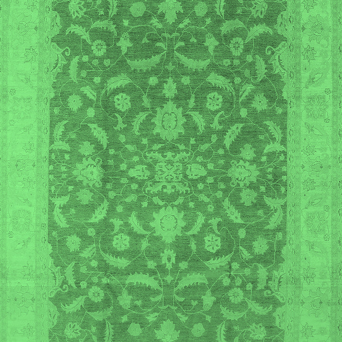 Oriental Emerald Green Industrial Rug, urb933emgrn