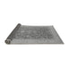 Sideview of Oriental Gray Industrial Rug, urb933gry