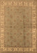 Machine Washable Oriental Brown Industrial Rug, wshurb934brn