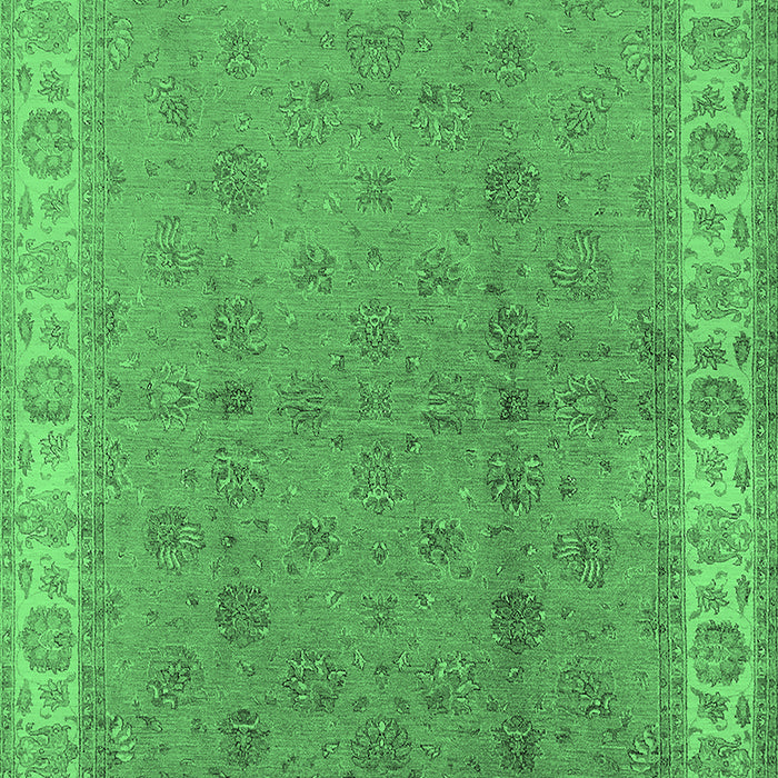 Oriental Emerald Green Industrial Rug, urb934emgrn