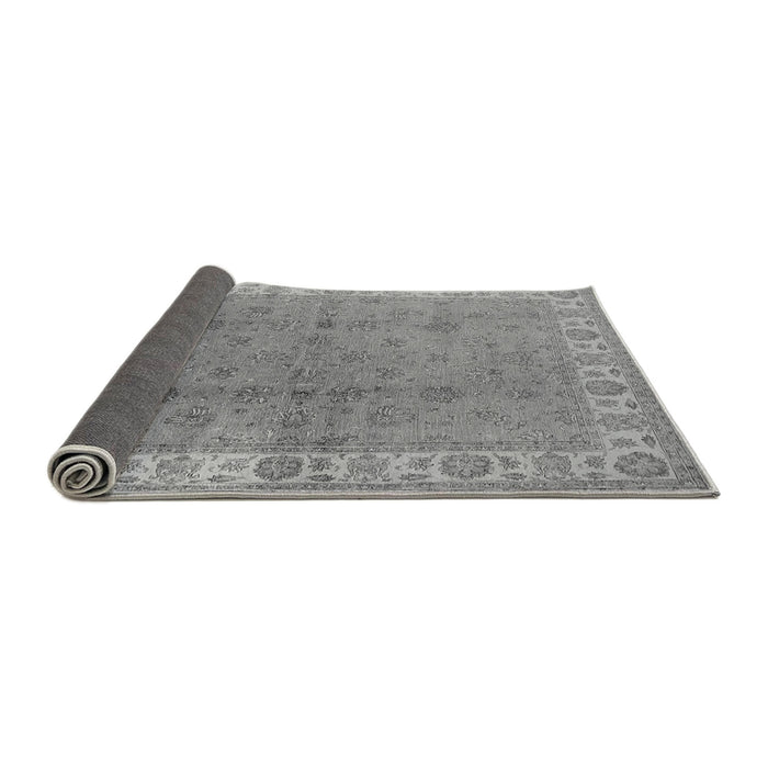 Sideview of Oriental Gray Industrial Rug, urb934gry