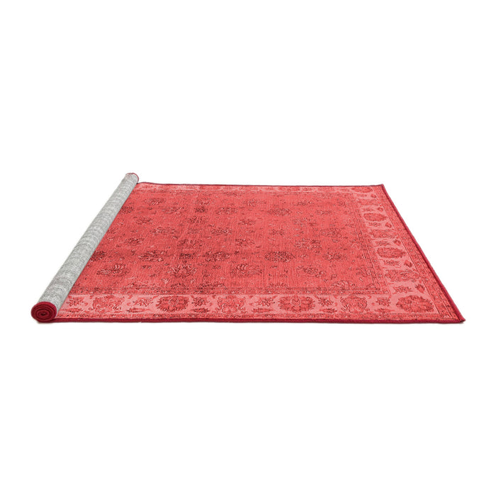 Industrial Red Washable Rugs