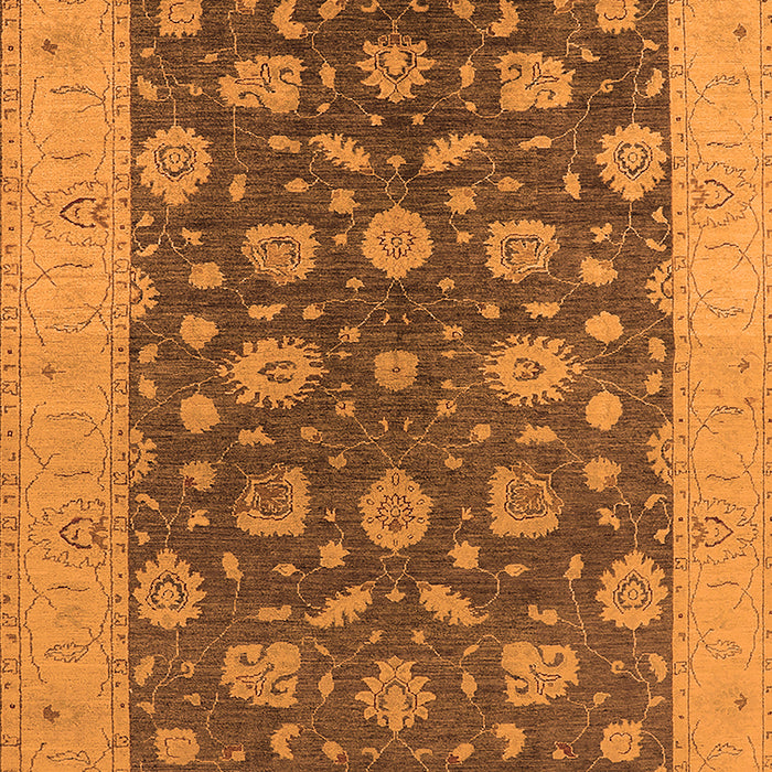 Machine Washable Oriental Orange Industrial Area Rugs, wshurb935org