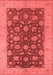 Oriental Red Industrial Area Rugs