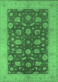 Oriental Emerald Green Industrial Rug, urb935emgrn