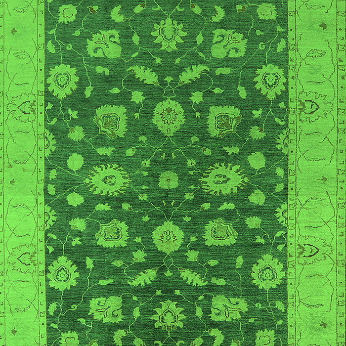Oriental Green Industrial Rug, urb935grn