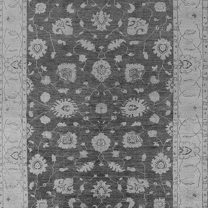 Machine Washable Oriental Gray Industrial Rug, wshurb935gry