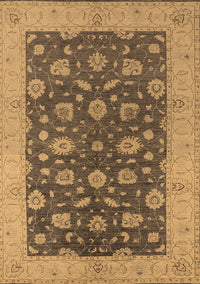 Oriental Brown Industrial Rug, urb935brn