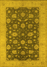 Oriental Yellow Industrial Rug, urb935yw