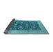 Sideview of Oriental Light Blue Industrial Rug, urb935lblu