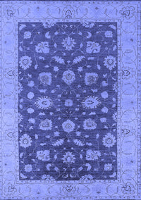 Oriental Blue Industrial Rug, urb935blu