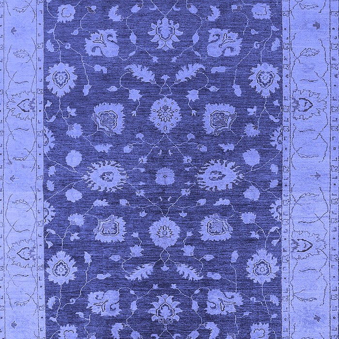 Oriental Blue Industrial Rug, urb935blu