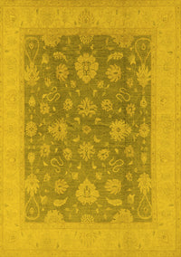 Oriental Yellow Industrial Rug, urb936yw