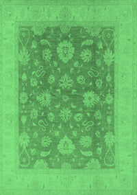 Oriental Emerald Green Industrial Rug, urb936emgrn