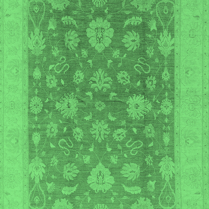Oriental Emerald Green Industrial Rug, urb936emgrn