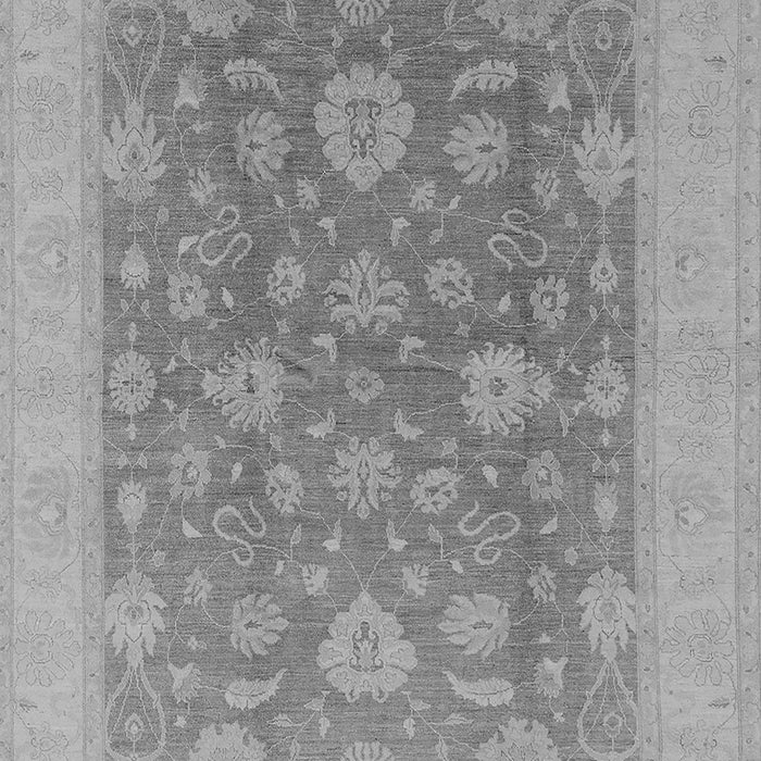 Machine Washable Oriental Gray Industrial Rug, wshurb936gry