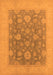 Machine Washable Oriental Orange Industrial Area Rugs, wshurb936org