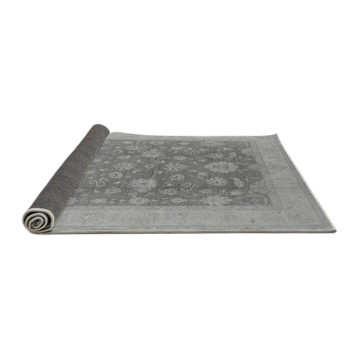 Sideview of Oriental Gray Industrial Rug, urb936gry