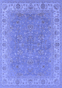 Oriental Blue Industrial Rug, urb937blu