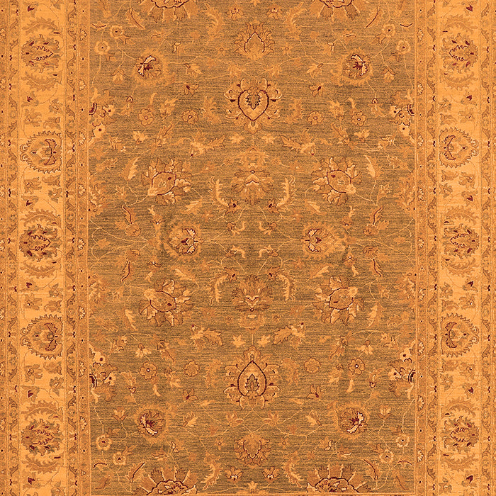 Oriental Orange Industrial Rug, urb937org