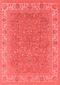 Oriental Red Industrial Rug, urb937red