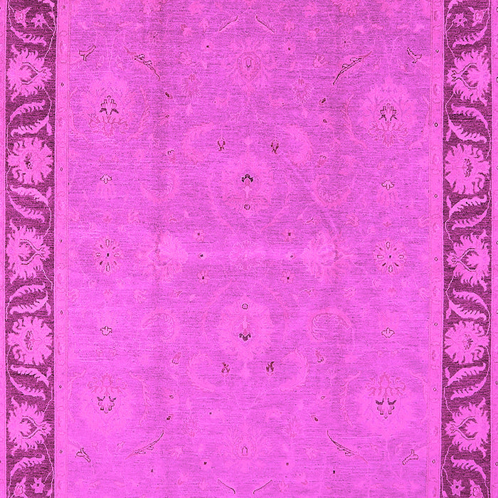 Machine Washable Oriental Pink Industrial Rug, wshurb938pnk