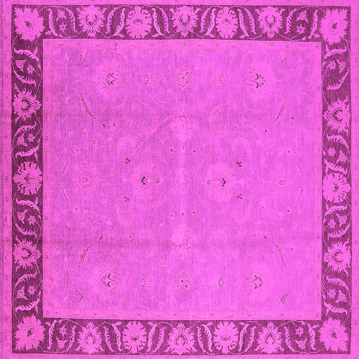 Square Oriental Pink Industrial Rug, urb938pnk
