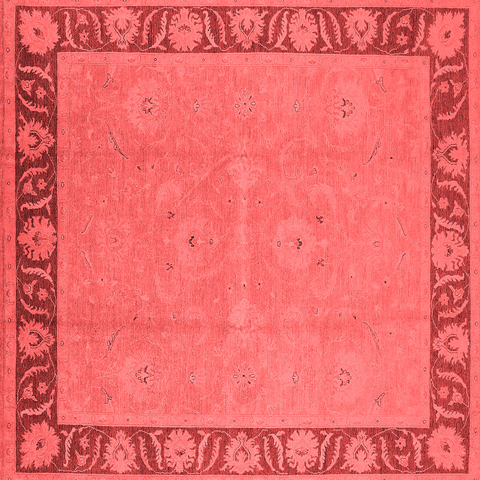 Machine Washable Oriental Red Industrial Rug, wshurb938red