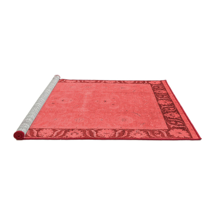 Industrial Red Washable Rugs