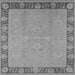 Square Oriental Gray Industrial Rug, urb938gry