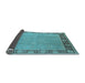 Sideview of Oriental Light Blue Industrial Rug, urb938lblu