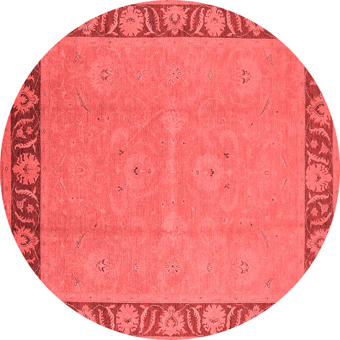 Machine Washable Oriental Red Industrial Rug, wshurb938red