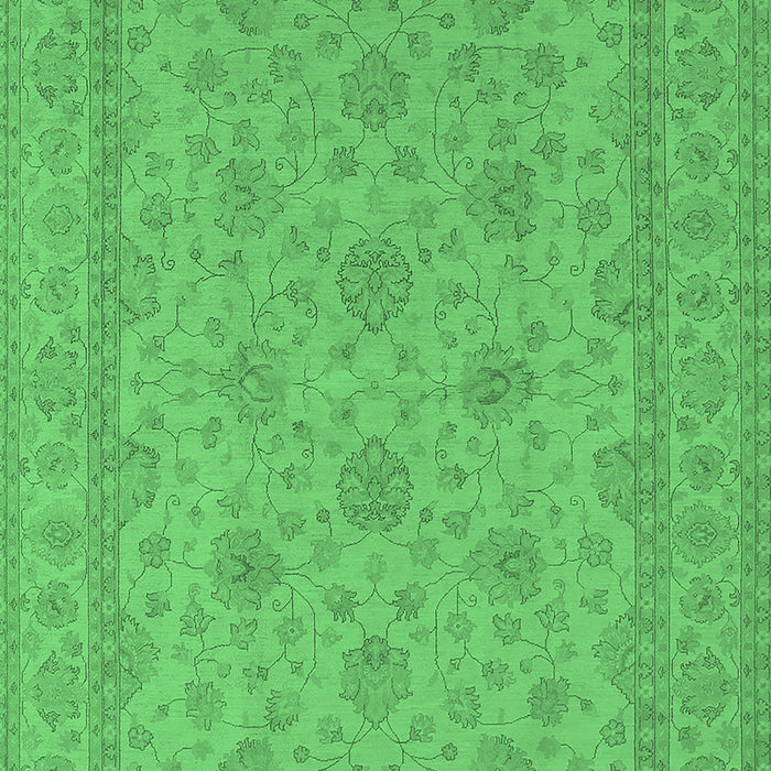 Oriental Emerald Green Industrial Rug, urb939emgrn