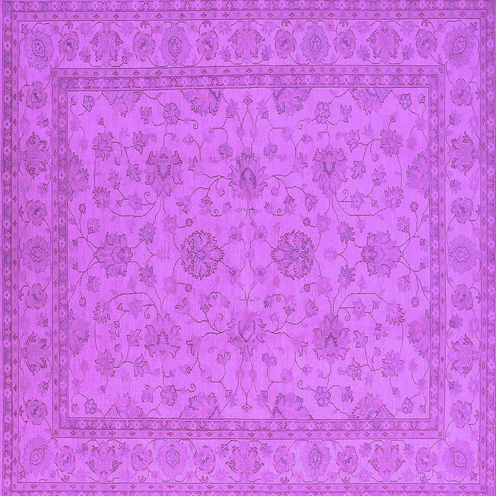Square Oriental Purple Industrial Rug, urb939pur