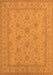 Machine Washable Oriental Orange Industrial Area Rugs, wshurb939org