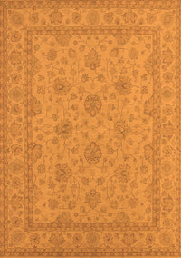 Oriental Orange Industrial Rug, urb939org