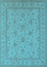 Oriental Light Blue Industrial Rug, urb939lblu