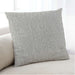 Lifestyle Image of Mid-Century Modern Urban Square White Gold Throw Pillow, 18 inch by 18 inch, pwurb93