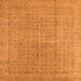 Square Oriental Orange Industrial Rug, urb940org