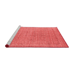 Industrial Red Washable Rugs