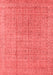 Oriental Red Industrial Area Rugs