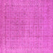 Square Oriental Pink Industrial Rug, urb940pnk