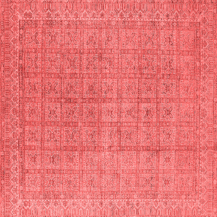 Machine Washable Oriental Red Industrial Rug, wshurb940red