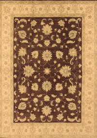 Oriental Brown Industrial Rug, urb941brn