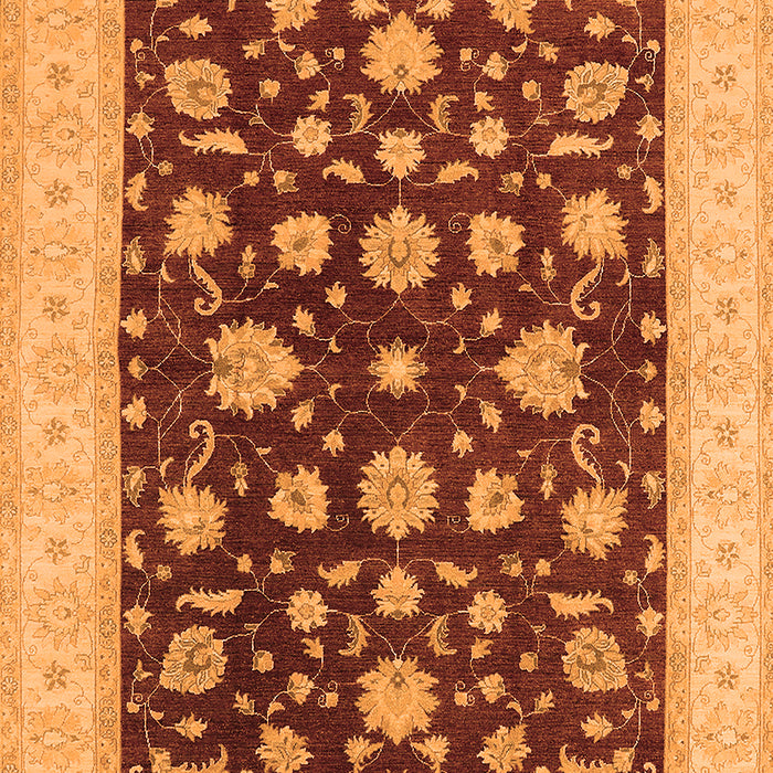 Oriental Orange Industrial Rug, urb941org