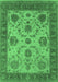 Oriental Emerald Green Industrial Rug, urb942emgrn