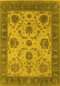 Oriental Yellow Industrial Rug, urb942yw