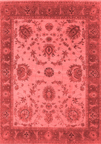 Oriental Red Industrial Rug, urb942red