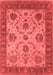 Oriental Red Industrial Area Rugs